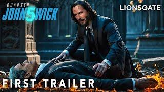 JOHN WICK Chapter 5  #1 First Trailer  Keanu Reeves & Lionsgate 2025  john wick 5