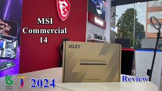 MSI Commercial 14 H A13MG Intel Core i5 - 13420H Review and Unboxing