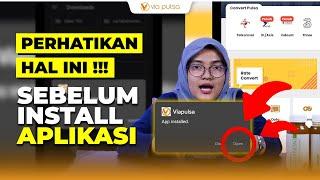 WARNING    TIDAK BISA DOWNLOAD APLIKASI ? WAJIB TAU INI SEBELUM INSTALL APLIKASI VIAPULSA