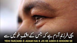 Hazrat-E-Insan  The Human Being  Armaghan-e-Hijaz _ Allama Iqbal Poetry  Sword of Haq
