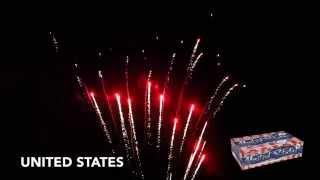 UNITED STATES - 500 GRAM CAKE - WORLD CLASS FIREWORKS