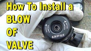 How to Install a Dump Valve  Blow Off Valve BOV