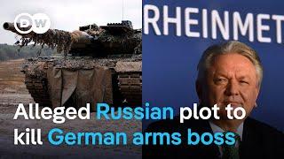 Rheinmetall assassination plot Is Russia targeting Ukraines arms suppliers ?  DW News