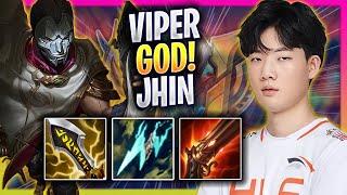 VIPER IS A GOD WITH JHIN - HLE Viper Plays Jhin ADC vs Aphelios  Season 2024