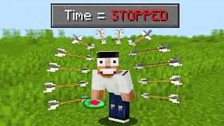 Minecraft But I Control Time  Minecraft Mods  Minecraft gameplay