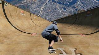 10 INSANE PLACES PEOPLE HAVE SKATED