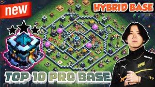 TOP 10 UNBEATEN TH13 HYBRID BASE + REPLAY  TH13 ANTI 3 STAR  TH13 NEW BASE UPDATE + LINK 2024