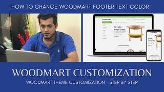 Woodmart Theme Customization 13  How To Change Woodmart Footer Text Color  WoodMart Theme Tutorial