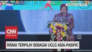 Wali Kota Surabaya Tri Rismaharini  terpilih sebagai Presiden  UCLD Asia-Pasific