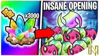 INSANE REWARDS OPENING 3000 CHARM STONES IN PET SIMULATOR 99