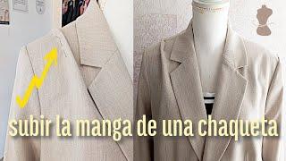 ¡Dile adiós a las mangas caídas - Sube la manga de tu chaqueta en casa Fácil y rápido