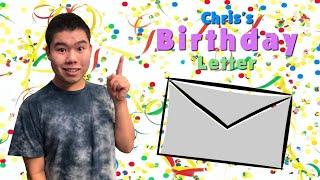 Chriss Birthday Letter My 21st Birthday Special