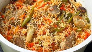 Most Fragrant Muradabadi Yakhni Pulao  Famous Muradabadi Mutton Pulao Recipe   Muradabadi Biryani