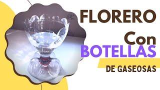 COMO FABRICAR FLOREROS CON #BOTELLAS de PLASTICO MUY FACIL EN TU HOGAR #2022