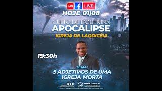 5 adjetivos de uma igreja morta  Pr. Osiel Gomes  Quinta - Feira 01082024