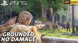 The Last of Us Part 1 PS5 Aggressive Gameplay - Pittsburgh  GROUNDED  NO DAMAGE 