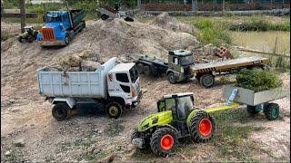 The Action of Rc Trucks and Rc Tractors Works Individually.Mega Rc Tractors.Amazing Rc Trucks.