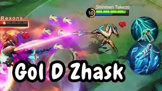 I Made Gold Lane Zhasks New Home  Mobile Legends Shinmen Takezo