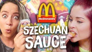 McDonald’s Rick and Morty Szechuan Sauce TASTE TEST Cheat Day