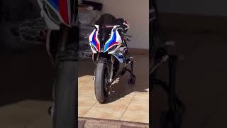 BMW M1000RR AKRAPOVIČ Exhaust Sound #bmw #m1000rr #motorcycles #exhaustsound #bikers #shorts #2023