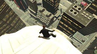 GTA 4 Jumping off Highest Buildings Euphoria PhysicsRagdolls