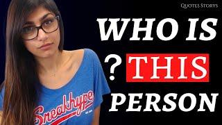 Mia Khalifa Why I’m speaking out about the porn industry - Quotes Storys