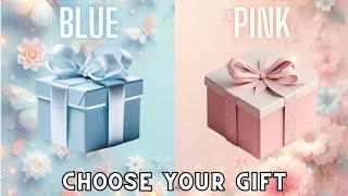 Choose your gift 2 gift box challengePink & Blue #giftboxchallenge#chooseyourgift #pinkvsblue