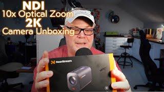 NearStream VM33 NDI 10x Optical Zoom Streaming Camera Unboxing and First Impressions