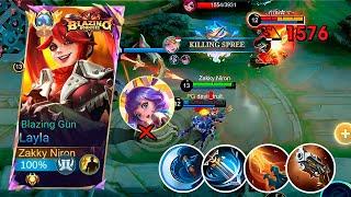 TOP GLOBAL LAYLA NEW CRITICAL BUILD IS BROKENBUILD TOP 1 GLOBAL LAYLA  MLBB