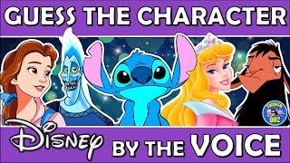 Guess the DISNEY CHARACTER By The VOICE QUIZ  MOVIE QUIZCHALLENGETRIVIA