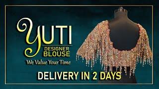 Designer Blouses Delivery in 2 Days at YUTI Whatsapp+91-7010905260  Call 044-42179088 T Nagar