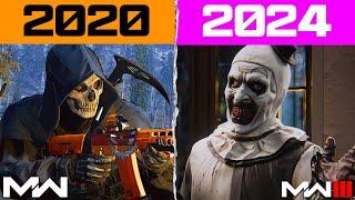 EVOLUTION OF ALL CALL OF DUTY HAUNTING UPDATES Verdansk 2020 to Rebirth 2024