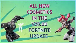 All new cosmetics in the v25.00 update Fortnite Chapter 4 Season 3 WILDS