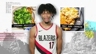 Would You Rather?  Thanksgiving Sides with Shaedon Sharpe  Portland Trail Blazers