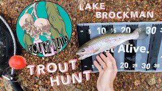 TROUT FISHING at Lake Brockman  ROUGH NUTS