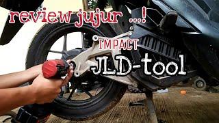 uji kekuatan impach wrench jld tool untuk buka roda belakang vario