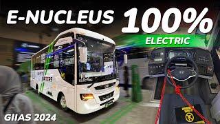 PANEL DASHBOARD FULL ELEKTRIK  REVIEW BUS LISTRIK HYUNDAI  - GIIAS 2024