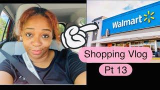 Live Walmart Shopping Vlog pt13