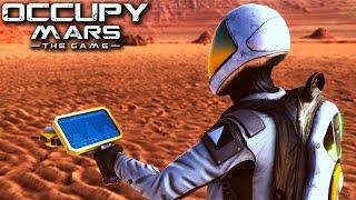 Survive On A Hostile Planet  Occupy Mars The Game Gameplay  First Look