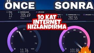 İNTERNET HIZLANDIRMA 2020 & PİNG DÜŞÜRME  en güçlü yöntem