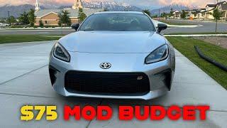 Top Toyota Gr86 or Subaru BRZ Mods on a $75 Budget