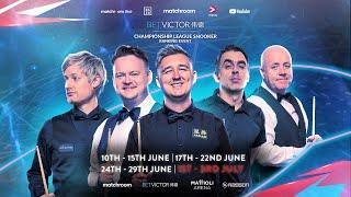 WATCH LIVE  2024 BetVictor Championship League Snooker Ranking Edition