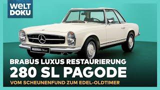 BRABUS Luxus Restaurierung Mercedes 280 SL Pagode -  Vom Scheunenfund zum Edel-Oldtimer  WELT Doku