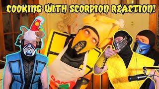 Scorpion & Sub-Zero REACT - Scorpion & SubZero Ruin Thanksgiving Cooking W Scorpion 2  MK PARODY