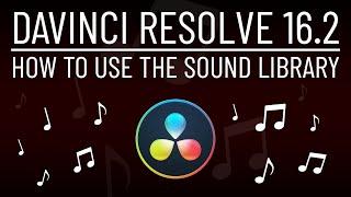 Organize ALL SOUND FX in ONE PLACE DaVinci Resolve Sound Library Tutorial
