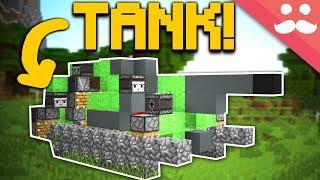 Making a WORKING TANK in Minecraft