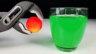 GREEN SLIME vs. 1000 DEGREE METAL BALL..