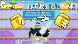 2 WLS To 15 WLS Fast Farming For Beginners  Growtopia