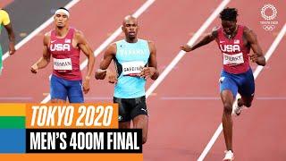 Mens 400m final ‍️  Tokyo Replays