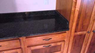 Part 4 Steel Grey Granite Countertop Installed W Seam & Undermount Sink